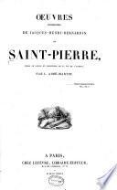 Œuvres posthumes de Jacques-Henri-Bernardin de Saint-Pierre