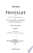 Œuvres “de Froissart”