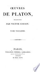 Œuvres, tr. par V. Cousin