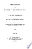 Switzerland the Pioneer of the Reformation, 2