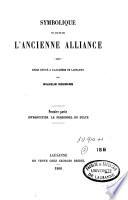Symbolique du culte de l'ancienne alliance
