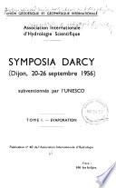 Symposia Darcy: Evaporation