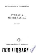 Symposia Mathematica