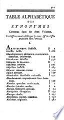 Synonymes François Leurs Différentes Significations Et Le Choix Qu'il En Faut Faire