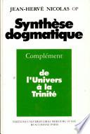 Synthèse dogmatique