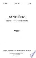 Synthèses