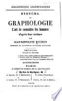 Système de graphologie