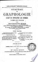 Système de graphologie