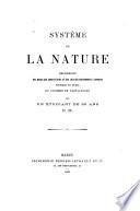 Système de la nature