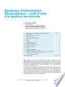 Systemes d'Information Geographique: Outil d'Aide Gestion Territoriale