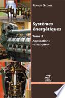 Systèmes énergétiques