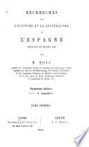 t. Études sur la conquête de l'Espagne par les Arabes