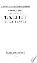 T.S. Eliot et la France