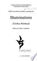 Table de concordances rythmique et syntaxique des Illuminations d'Arthur Rimbaud