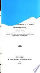 Table décennale alphabétique des pièces imprimées par ordre de la chambre de représentants 1850-51 à 1860-61