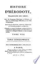 Table géographique