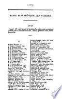 Tableau bibliographique des ouvrages en tous genres qui ont paru en France pendant l'année 1843