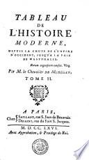 Tableau de l'histoire moderne