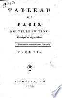 Tableau de Paris. Tome premier [-10]