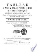Tableau encyclopédique et méthodique des trois règnes de la nature ...