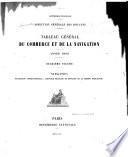 Tableau général du commerce et de la navigation ...