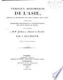 Tableaux historiques de l'Asie, depuis la monarchie de Cyrus jusqu'à nos jours