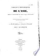 Tableaux historiques de l'Asie