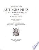 Tables. 11. sér. Clergé catholique. 12. sér. Réformateurs et réformés. 13. sér. Hommes de guerre. 14. sér. Vendée contre-révolutionnaire. 15. sér. Divers