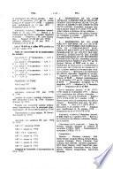 Tables des débats, tables de Législature
