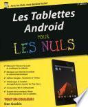 Tablettes Android Pour les Nuls, 3ème édition