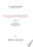 Talleyrand: 1799-1815