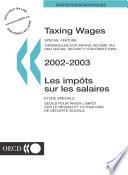 Taxing Wages 2003