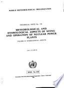 Technical note - World Meteorological Organization