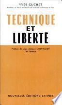 Technique Et Liberte