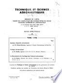 Technique et sciences aéronautiques et spatiales