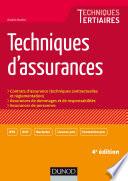 Techniques d'assurances - 4e éd.