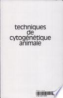 Techniques de cytogénétique animale