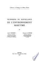 Techniques de surveillance de l'environnement maritime