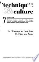 Techniques et culture