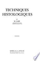 Techniques histologiques
