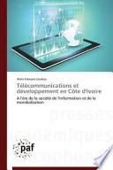 Télécommunications et développement en Côte d'Ivoire