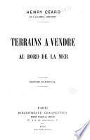 Terrains à vendre au bord de la mer