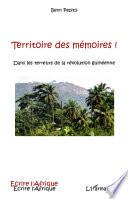 Territoire des mémoires!