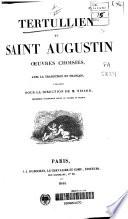 Tertullien et Saint Augustin