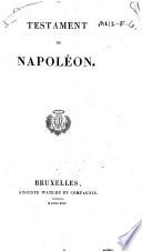Testament de Napoléon