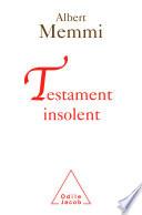 Testament insolent