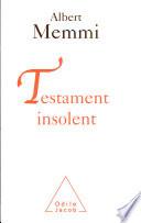 Testament insolent