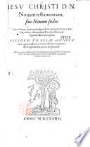 Testament (nouveau) ...
