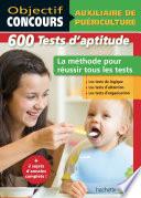 Tests d'aptitude Auxiliaire de Puériculture