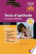 Tests d'aptitude - Concours infirmier